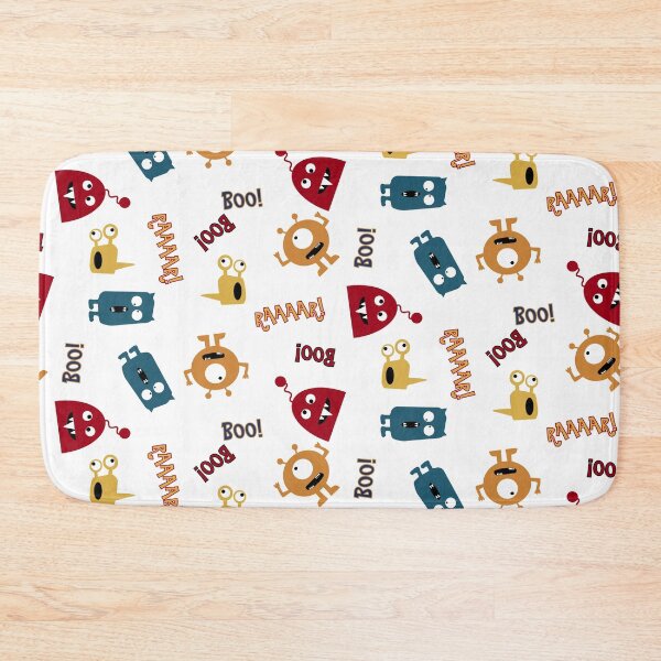 Item preview, Cute Monsters Children's Boys Illustration boo designed and sold by kristinedesigns.