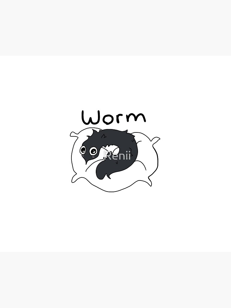 ironworm throw pillow