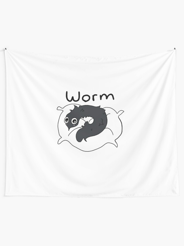 ironworm throw pillow