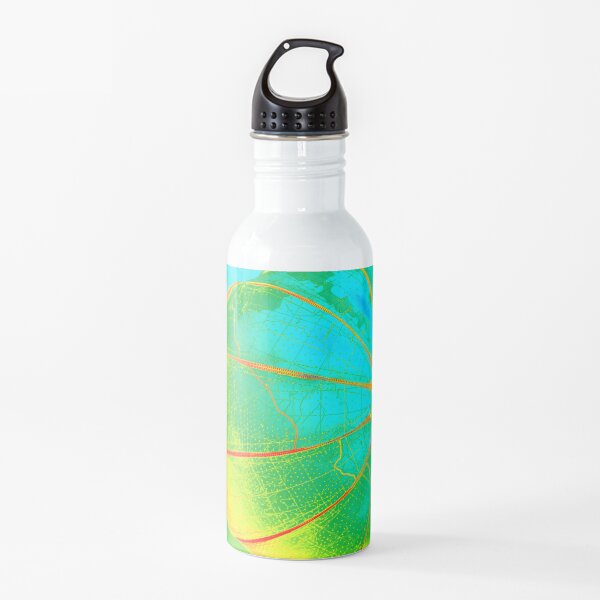 Unzip the World (colourised, rainbow) Water Bottle