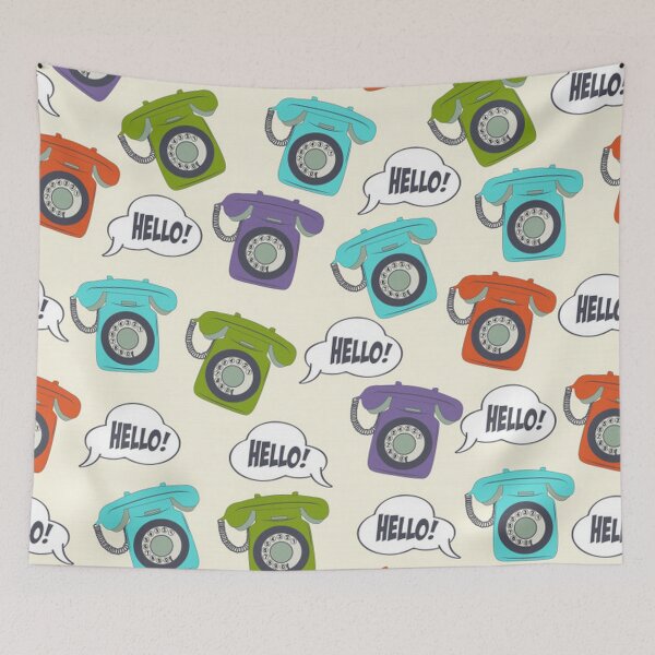 Item preview, Vintage Telephone designed and sold by pugmom4.