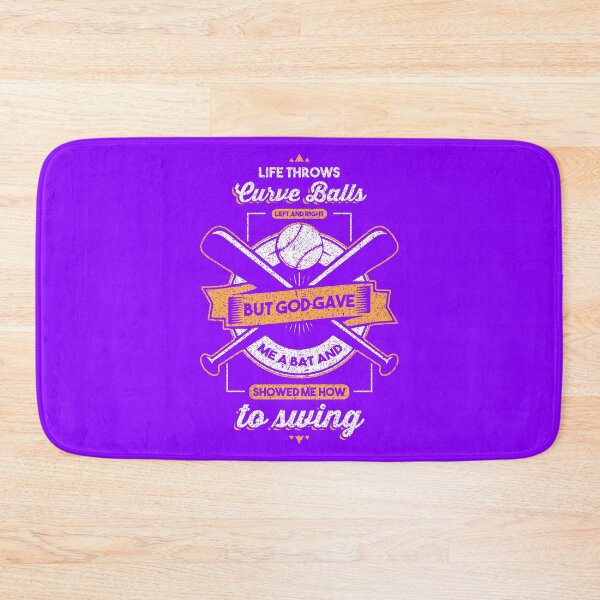 Item preview, Life Throws Curve Balls Left and Right. designed and sold by flipper42.