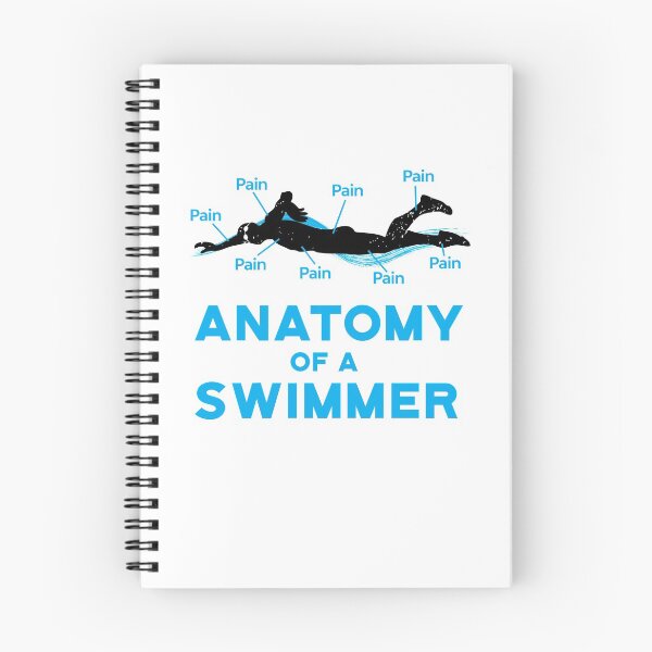 Item preview, Anatomy Of A Swimmer by Swimming Fan Gifts designed and sold by oberdoofus.