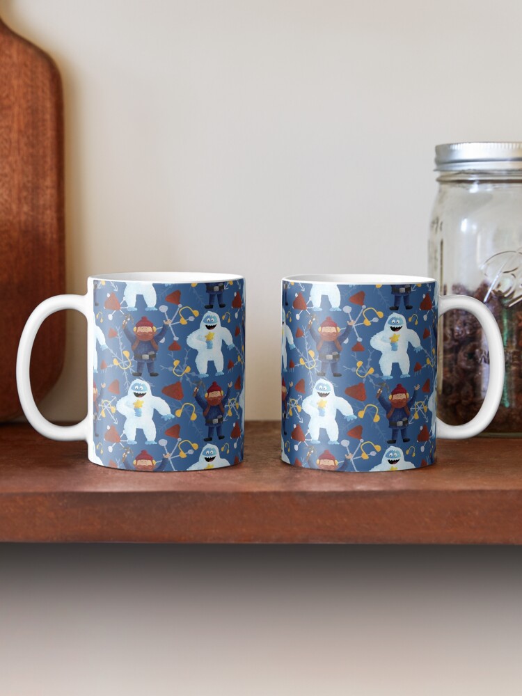 Alternate view of Yukon and Bumble with Hats and Muffs Mug