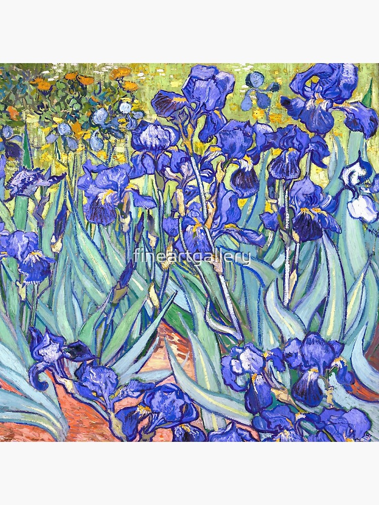flowery van gogh painting