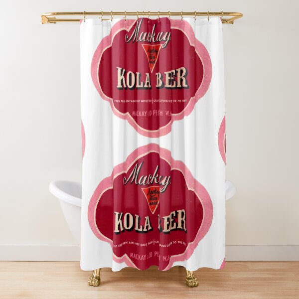 Mackay's Kola Beer State Library of Western Australia Shower Curtain