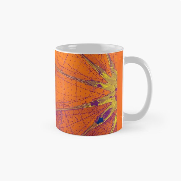 Item preview, Unzip the World (colourised, tangerine) designed and sold by Anne-Maree Hunter.