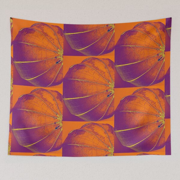 Item preview, Unzip the World (colourised, tangerine) designed and sold by Anne-Maree Hunter.