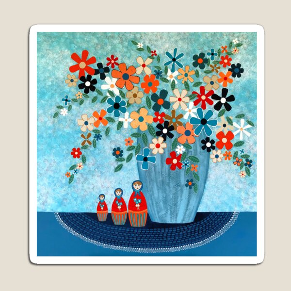 Item preview, Babushka Love Floral designed and sold by Lisafrancesjudd.