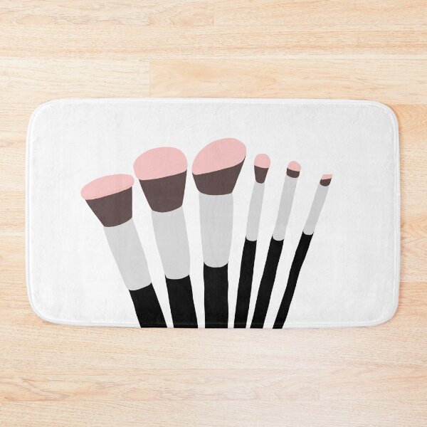 Item preview, Pink Makeup Brushes designed and sold by Mazie Kate.