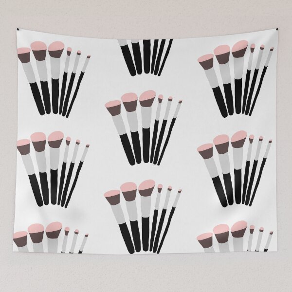 Item preview, Pink Makeup Brushes designed and sold by Mazie Kate.