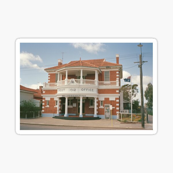 Kellerberrin Post Office, 1986, State Library of Western Australia Sticker