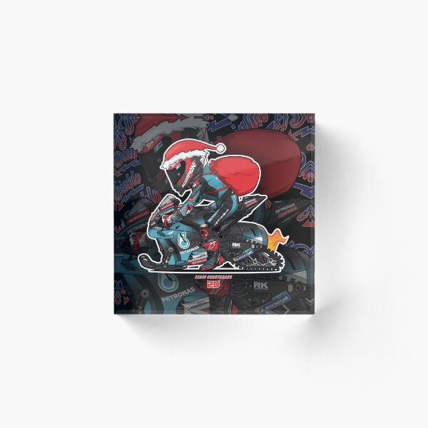 FABIO QUARTARARO - MERRY CHRISTMAS Acrylic Block