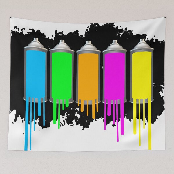 Item preview, Spray Cans (Dripping) designed and sold by Jeremy Crotty.