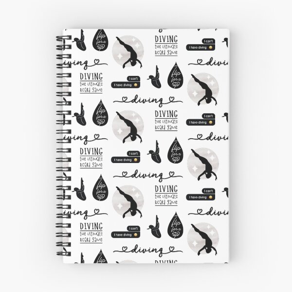 Item preview, Black Watercolor Diving, Diver Sticker Pack designed and sold by The-Goods.