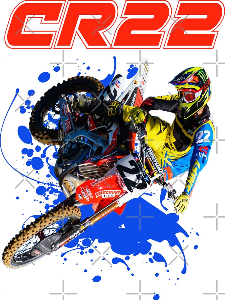 Chad Reed 22 Motocross and Supercross Champion CR22 Dirt Bike Gift