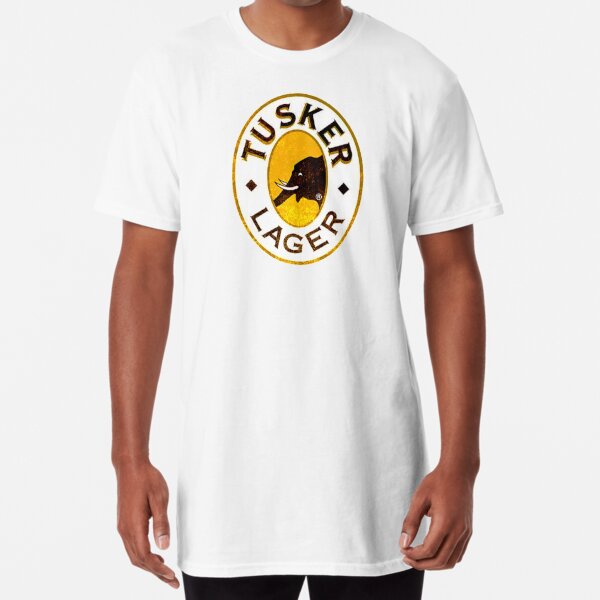 TUSKER Kenya Beer Jersey T Shirt unisex 