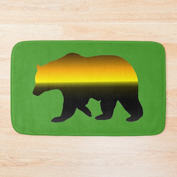 Item preview, Sunset bear (retro) designed and sold by Jeremy Crotty.