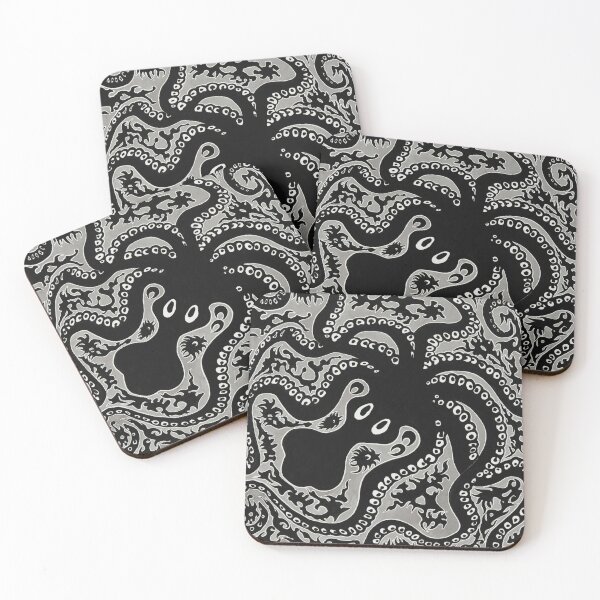 Paisley Coasters, Ceramic Coasters, Paisley, Creamy Yellow Coasters,  Coasters UK, Coasters Ceramic, Paisley Decor, Paisley Design 