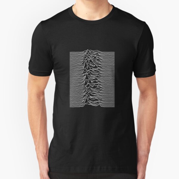 Joy Division - Unknown Pleasures Slim Fit T-Shirt