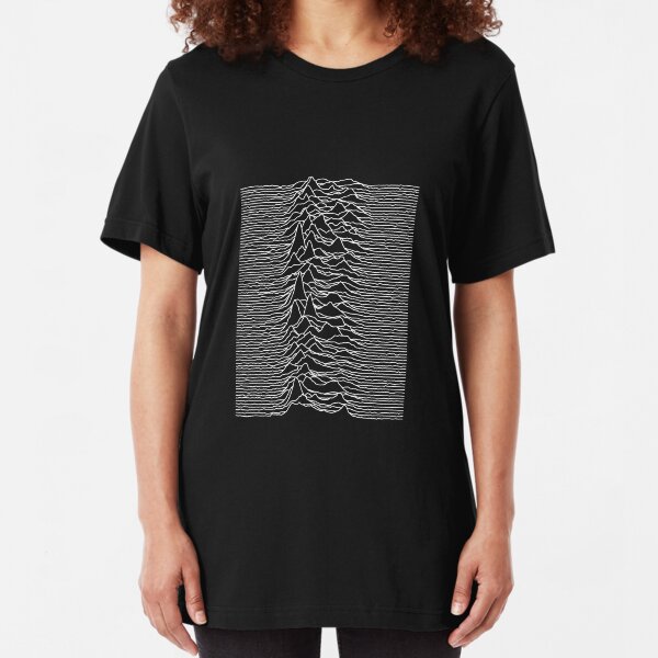 Joy Division - Unknown Pleasures Slim Fit T-Shirt