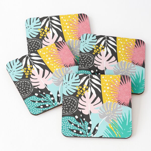Item preview, Colorful Tropical Jungle Abstract designed and sold by pugmom4.