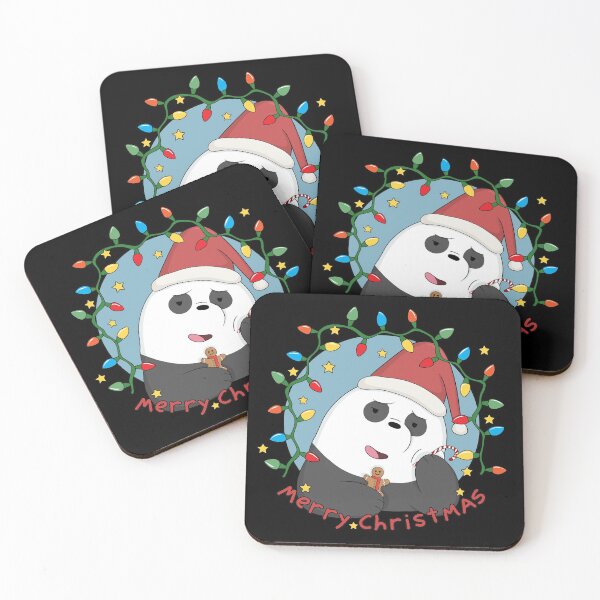 Item preview, Panda - Merry Christmas designed and sold by ValentinaHramov.