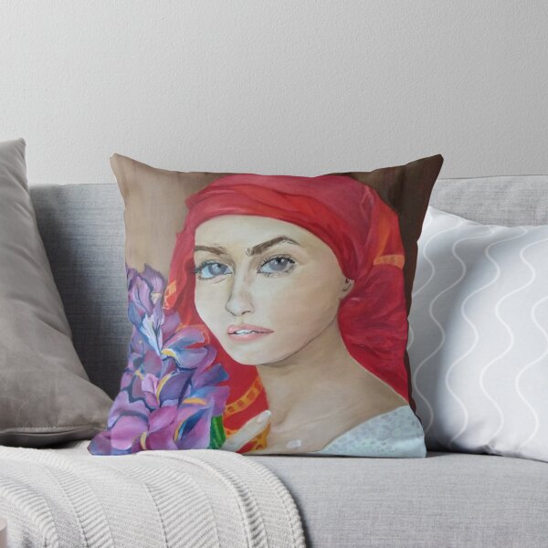 Item preview, The Girl with Irises designed and sold by MariaSibireva.