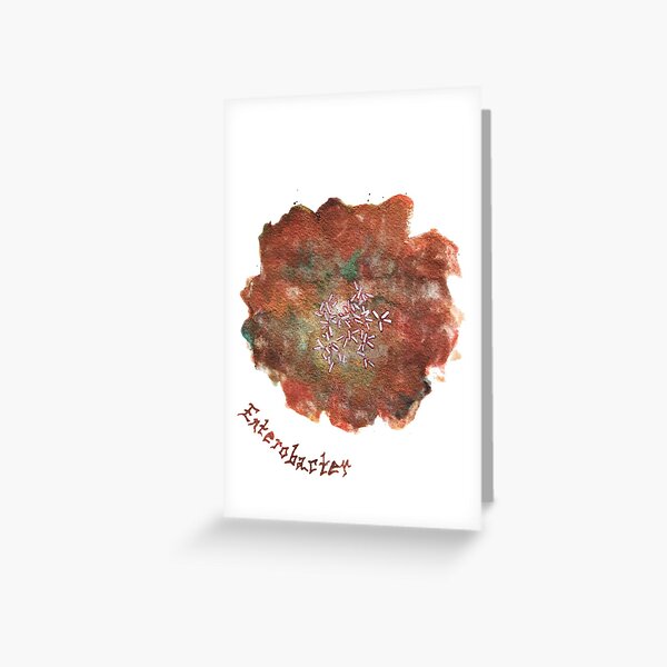 Enterobacter Greeting Card Greeting Card