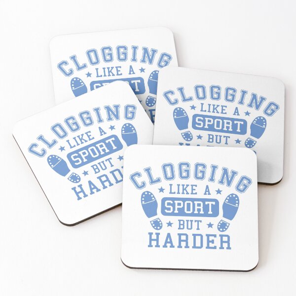 Item preview, Clogging: Like a Sport but Harder Blue designed and sold by emkayhess.