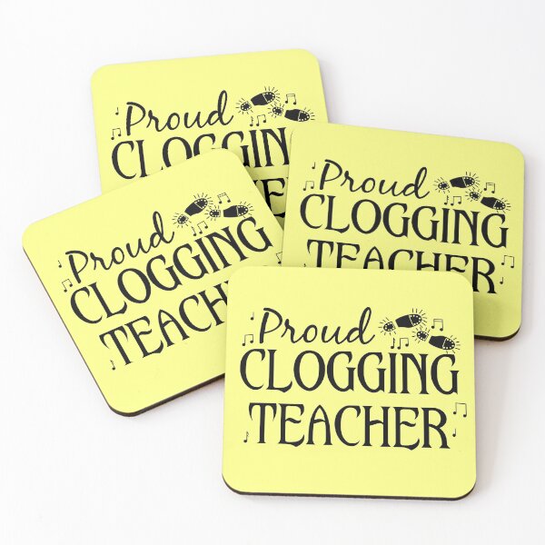 Item preview, Proud Clogging Teacher in Black for Dancers designed and sold by emkayhess.