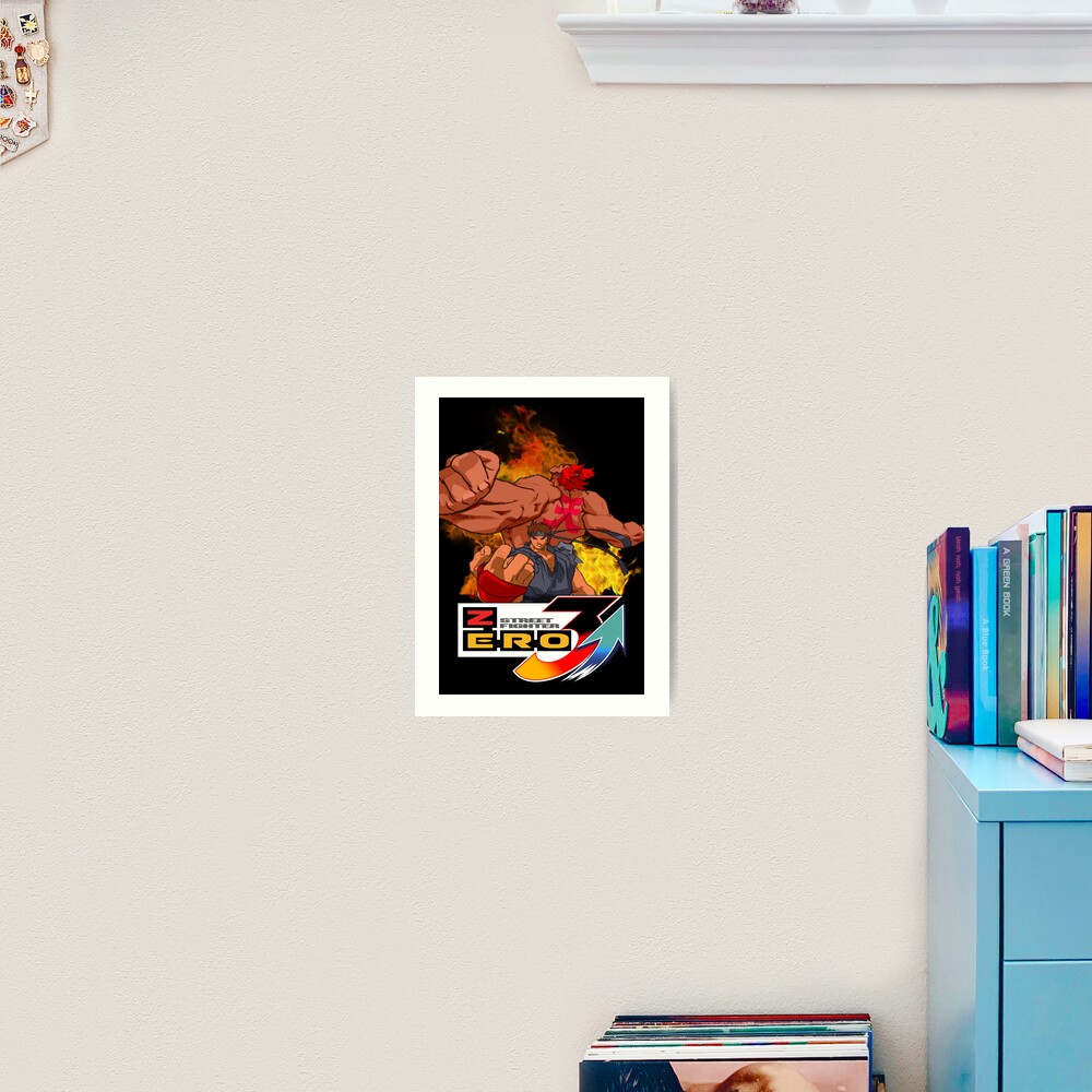 Street Fighter Ryu Akuma Evil Alpha Poster for Sale by mr-jerichotv