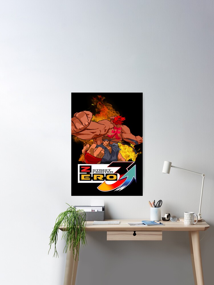 Street Fighter Akuma Fighting Games Art Wall Indoor Room Poster - POSTER  20x30