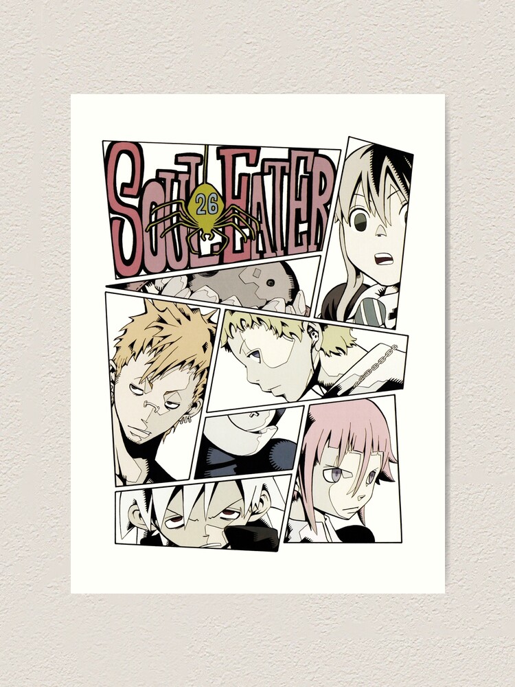 Soul Eater Art Print By Styletto Redbubble