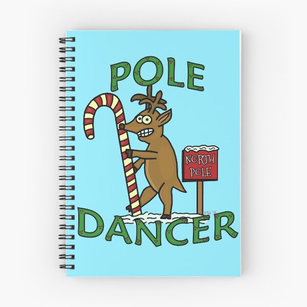 Item preview, Funny Christmas Dancer Reindeer North Pole Pun designed and sold by emkayhess.