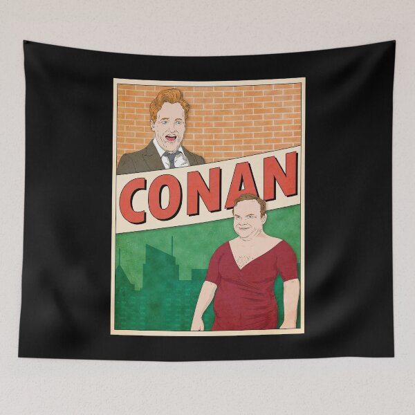 Item preview, The CONAN Show Featuring Conan O'Brien & Andy Richter designed and sold by FanArtWarrior.