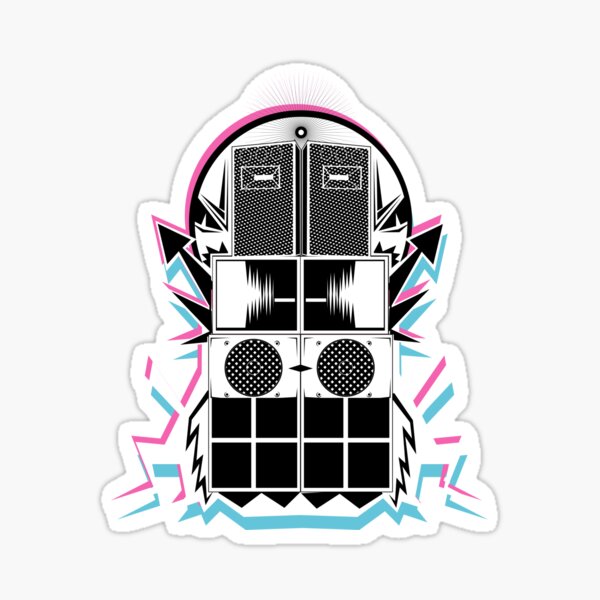 Bass Wall Sticker