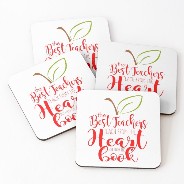 Item preview, Best teacher teach for the heart  Teacher Appreciation Gift, retirement, end of term designed and sold by TheArtyApples.