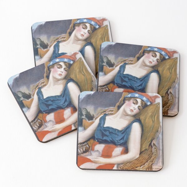 Item preview, Wake Up America Vintage Poster designed and sold by gtcdesign.