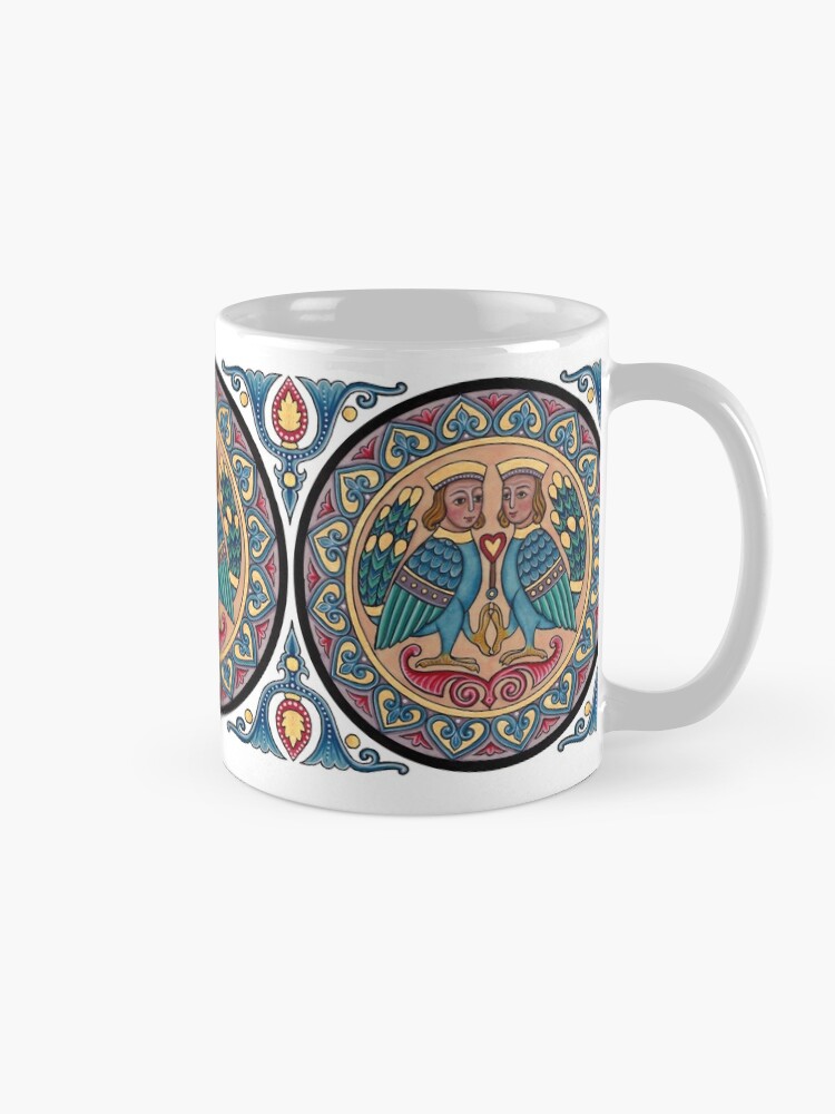Alternate view of Medieval Armenian Harpies Mug