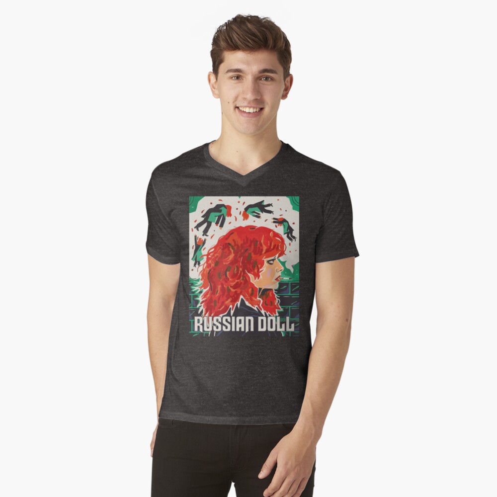 Artikel-Vorschau von T-Shirt mit V-Ausschnitt, designt und verkauft von MarcoPolok.