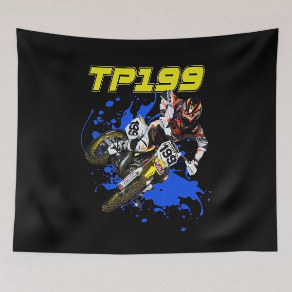 Item preview, Travis Pastrana 199 Motocross and Supercross Champion #199 Dirt Bike Gift Design designed and sold by JohnyyBrap.