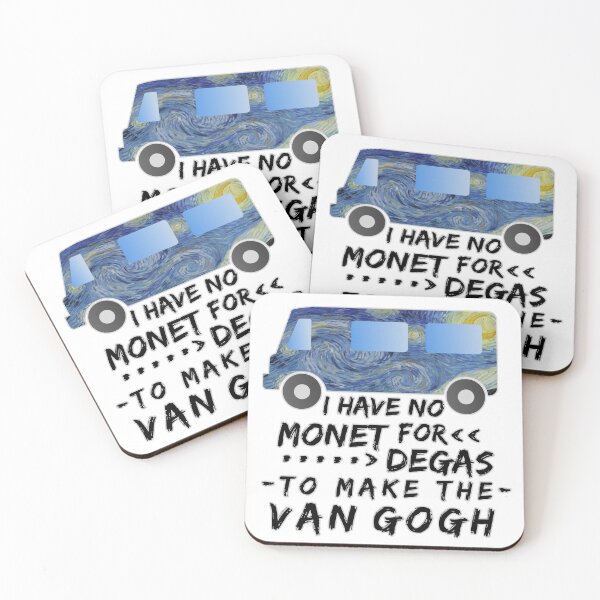 Item preview, Funny Artist Pun Monet Degas Van Gogh designed and sold by emkayhess.
