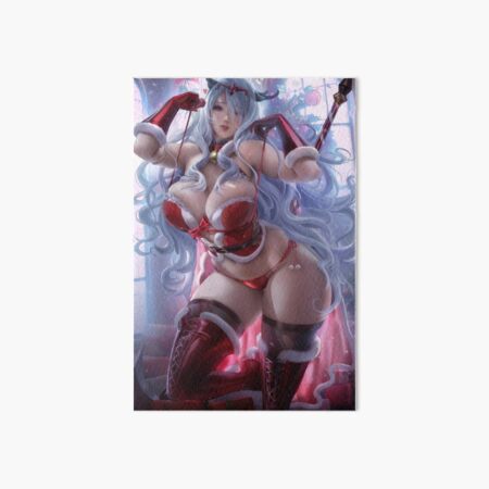 Holiday Camilla pinup Art Board Print