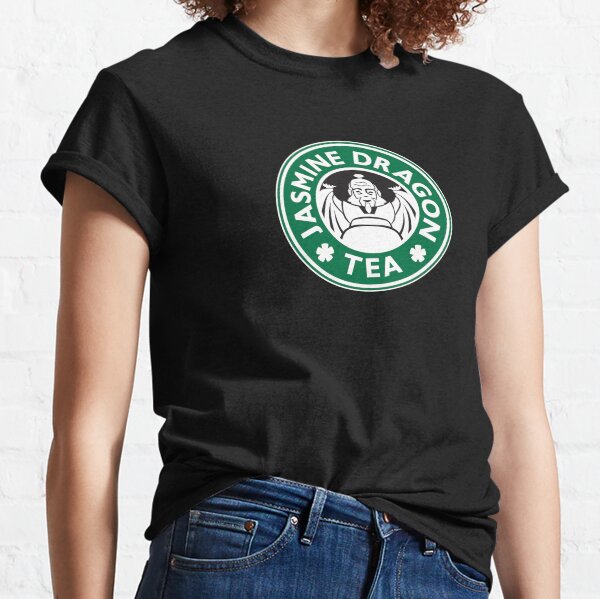 Jasmine Dragon Fine Tea Shop Logo ATLA Parody Classic T-Shirt