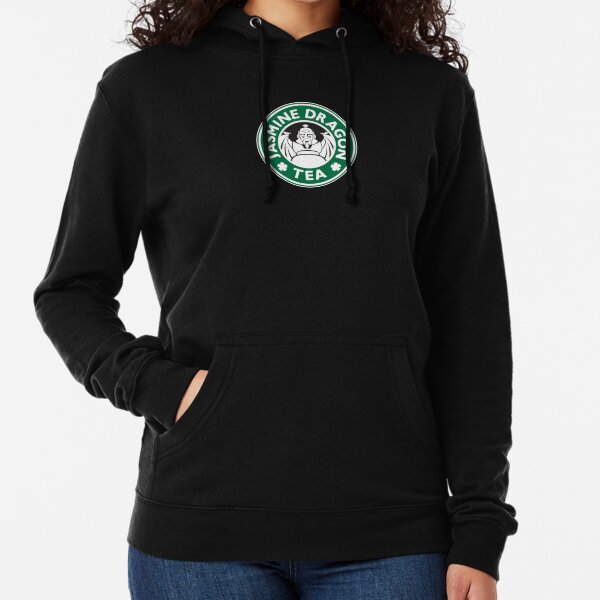 Jasmine Dragon Fine Tea Shop Logo ATLA Parody Lightweight Hoodie