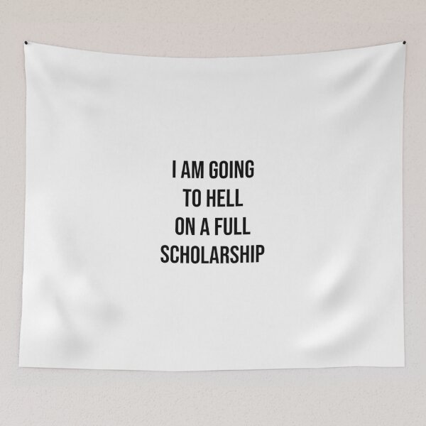 Item preview, Scholarship for hell designed and sold by kailukask.