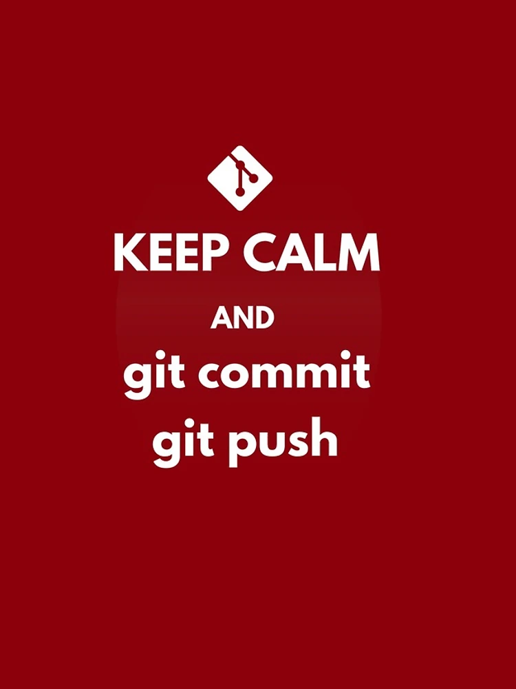 Thumbnail 4 of 4, iPhone Case, git keep calm and git commit git push designed and sold by developerfriday.