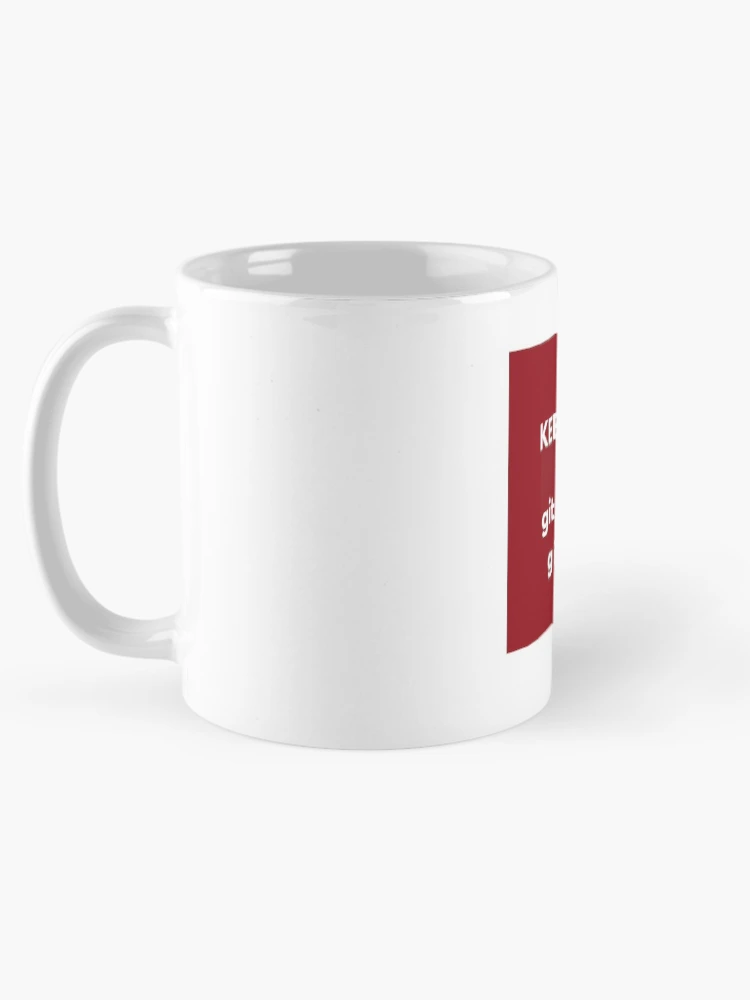 Thumbnail 5 of 6, Coffee Mug, git keep calm and git commit git push designed and sold by developerfriday.