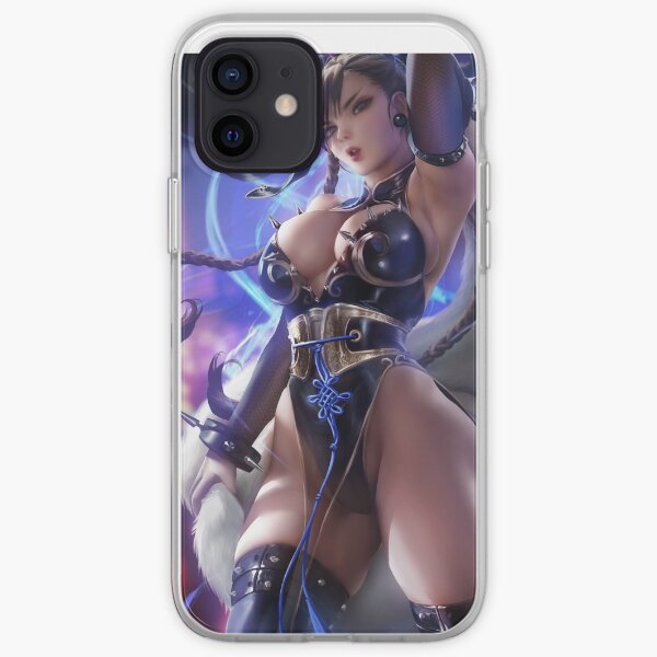 Chun-Li pinup iPhone Soft Case